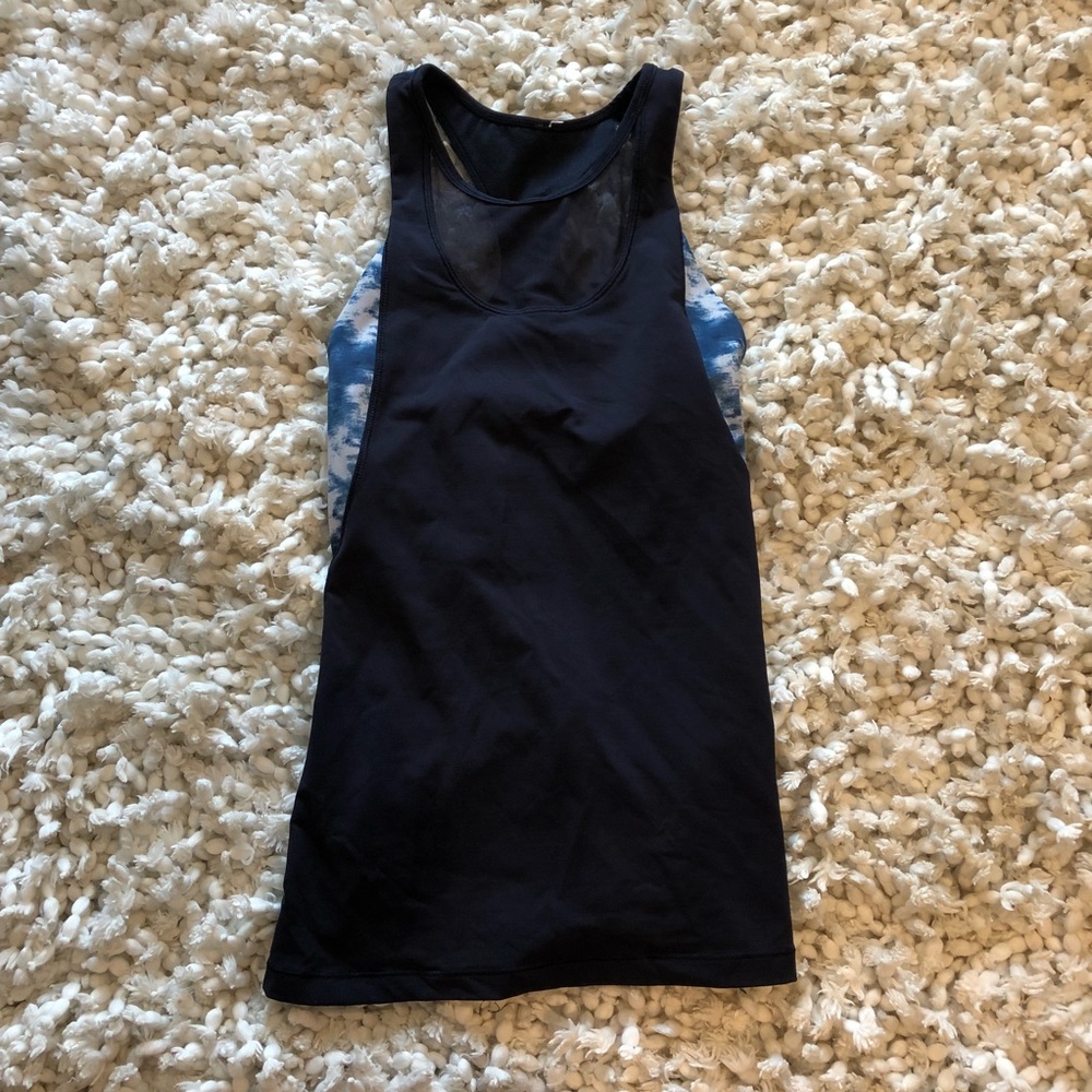 Lululemon Navy Blue Workout Tank Top